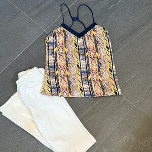 Colorful Geometric Tank Top